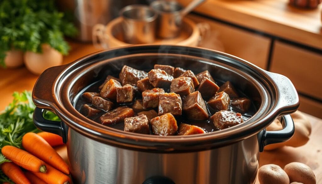 crock pot cube steak and gravy