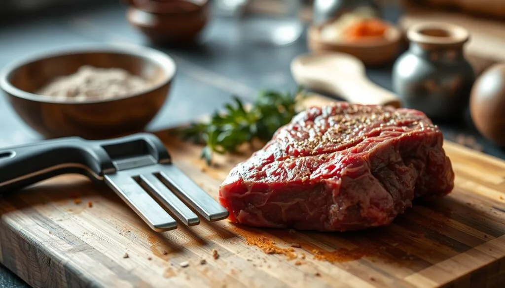 meat tenderizing Sirloin Tip Steak Recipe